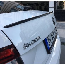 Sunplex Skoda Octavia Bagaj Üstü Spoiler Piano Black Enjeksiyon Baskı 2013-2019