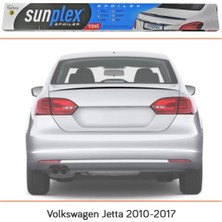Sunplex Jetta Bagaj Üstü Spoiler Piano Black Enjeksiyon Baskı 2010-2017