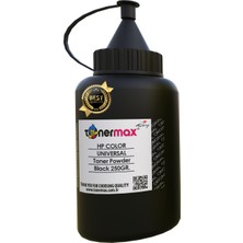 tonermax HP Renkli Toner Tozu Siyah 250 gr