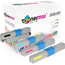 tonermax Oki ES5431 / ES3452 / ES5462 Muadil Toner Set