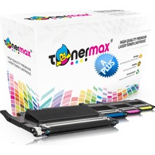 tonermax Samsung CLT-K406S Muadil Toner Set A Plus / CLP360 / CLP365 / CLX3300 / CLX3305 / C410 / C460
