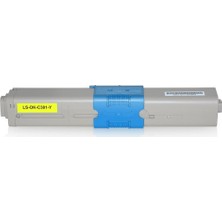tonermax Oki C301 / C321 / MC342 44973541 Muadil Toner Sarı