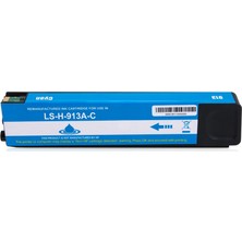 tonermax HP 913A F6T77AE / PRO450 / PRO452 Mavi Muadil Kartuş