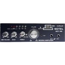 Notel Not 306 2X20 W Bluetooth+Usb+Sd Destekli Amfi