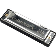 Hermann Mayer HM10C Silver Harmonica - Domajör Mızıka