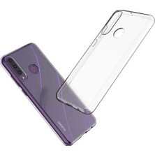 Case 4U Huawei Y6p Kılıf A+ Şeffaf Lüx Süper Yumuşak 0.3mm Ince Slim Silikon