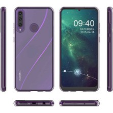 Case 4U Huawei Y6p Kılıf A+ Şeffaf Lüx Süper Yumuşak 0.3mm Ince Slim Silikon