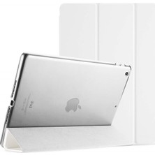 Turotto Apple iPad Pro 9.7 2016 A16737475 Seri Yatay Standlı Uyku Modlu Smart Case Beyaz