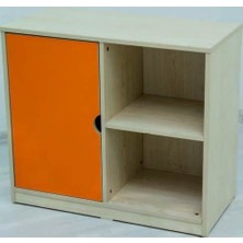 Edutoys DOLAP 2 BÖLMELİ 1 KAPAKLI