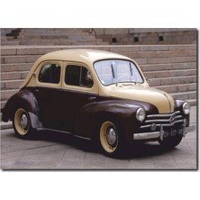 La Vita E Bella Küçük Nostaljik Araba Kanvas Tablo CC-1034