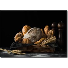 La Vita E Bella Ekmek Temalı Kanvas Tablo CP-1004