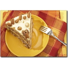 La Vita E Bella Bademli Pasta Temalı Kanvas Tablo CP-1048