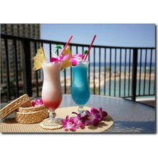 La Vita E Bella Meyve Kokteylleri Kanvas Tablo CP-1054