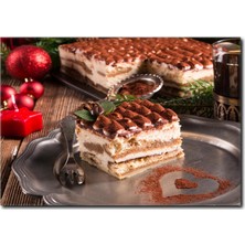 La Vita E Bella Tiramisu Aşkına Kanvas Tablo CP-1096