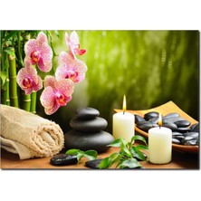 La Vita E Bella Wellness ve Güzellik Temalı Kanvas Tablo DC-1056