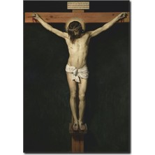 La Vita E Bella İsa Çarmıha Gerildi Kanvas Tablo DN-1021