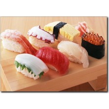 La Vita E Bella Sushi Lezzet Temalı Kanvas Tablo DZ-1033