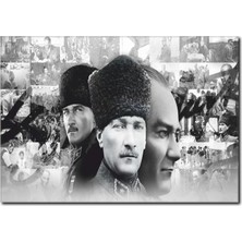 La Vita E Bella Her Yerde Atatürk Kanvas Tablo KA-1018