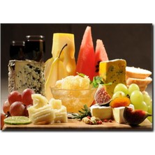 La Vita E Bella Kahvaltı Durağı Temalı Kanvas Tablo KH-1042