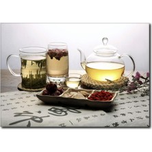 La Vita E Bella Sağlıklı İçecekler Temalı Kanvas Tablo KH-1052