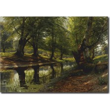 La Vita E Bella Orman Temalı Kanvas Tablo MN-1026