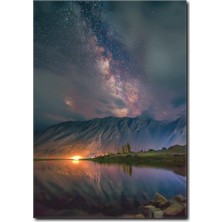La Vita E Bella Kuzey Işıkları Kanvas Tablo MN-1043