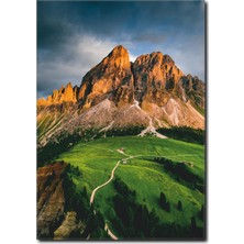 La Vita E Bella Vadi ve Dağ Kanvas Tablo MN-1068