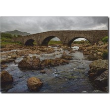 La Vita E Bella Taş Köprü Kanvas Tablo MN-1093