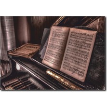 La Vita E Bella Chopin Detaylı Kanvas Tablo MS-1012