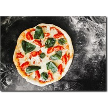 La Vita E Bella Ispanaklı Pizza Kanvas Tablo PH-1016