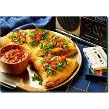 La Vita E Bella Sebze Detaylı Lezzet Kanvas Tablo PH-1030