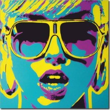 La Vita E Bella Renkli Pop Art Kanvas Tablo PP-1001