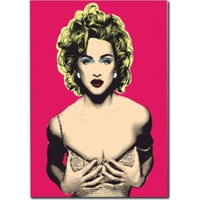 La Vita E Bella Madonna Pop Art Kanvas Tablo PP-1005