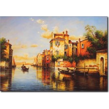 La Vita E Bella Sandal Keyfi Yağlı Boya Kanvas Tablo RT-1015