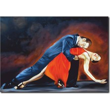 La Vita E Bella Dans Eden Çift Yağlı Boya Tablo RT-1034