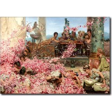 La Vita E Bella Heliogabalus Gülleri Kanvas Tablo RT-1094