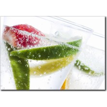 La Vita E Bella Meyveli Serinlik Temalı Kanvas Tablo SM-1024