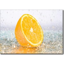 La Vita E Bella Sulu Limon Temalı Kanvas Tablo SM-1030