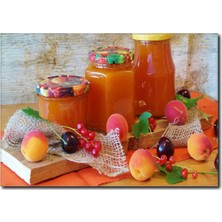 La Vita E Bella Kırmızı Elma Kanvas Tablo SM-1051