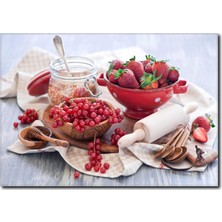 La Vita E Bella Sebze Çorbası Temalı Kanvas Tablo SM-1071