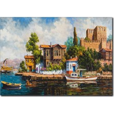 La Vita E Bella Yağlı Boya İstanbul Manzaralı Tablo ST-1010