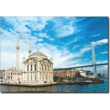 La Vita E Bella Ortaköy ve Boğaz Manzaralı Kanvas Tablo ST-1027