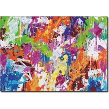 La Vita E Bella Renkli Yağlıboya Kanvas Tablo SY-1011