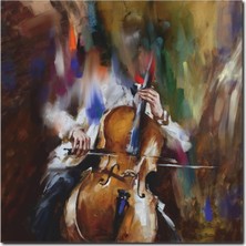 La Vita E Bella Modern Soyut Kanvas Tablo SY-1035