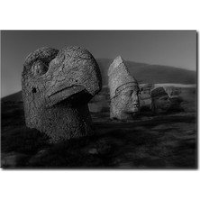 La Vita E Bella Nemrut Heykelleri Temalı Kanvas Tablo TY-1021