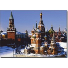 La Vita E Bella Moskova Kızıl Meydan Kanvas Tablo TY-1043