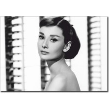 La Vita E Bella Audrey Hepburn Kanvas Tablo UN-1013