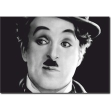 La Vita E Bella Charlie Chaplin Kanvas Tablo UN-1014