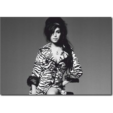 La Vita E Bella Amy Winehouse Kanvas Tablo UN-1026