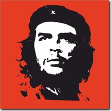 La Vita E Bella Che Guevera Temalı Kanvas Tablo UN-1051
